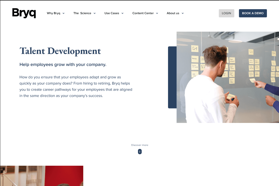 BRYQ — Talent Development section
