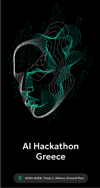 AI Hackathon — splash screen