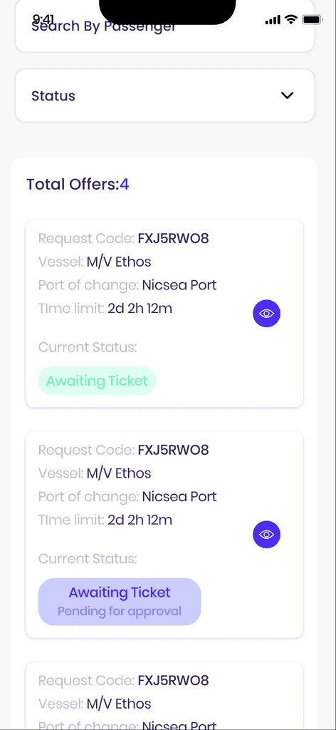 Synopsis — total offers dashboard